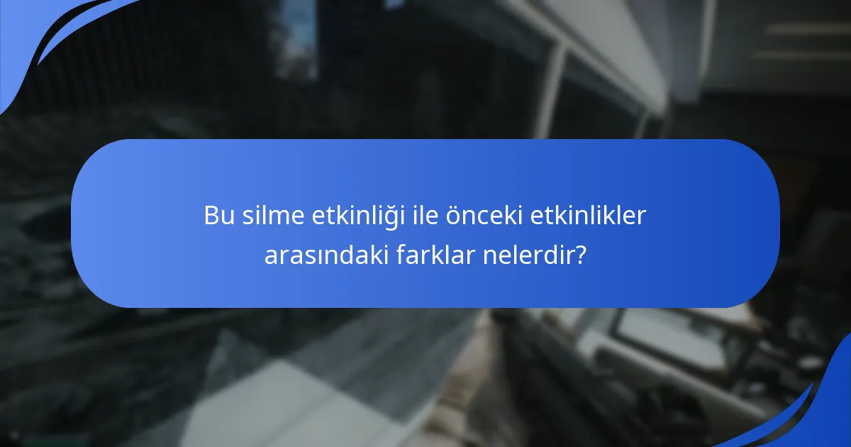 Escape From Tarkov silme etkinliği ne zaman gerçekleşir?