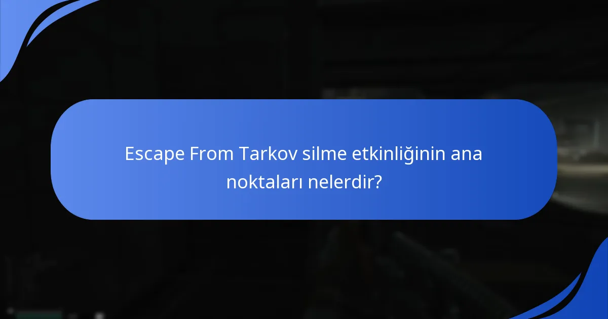 Silme etkinliği sırasında en iyi oyuncular kimlerdi?