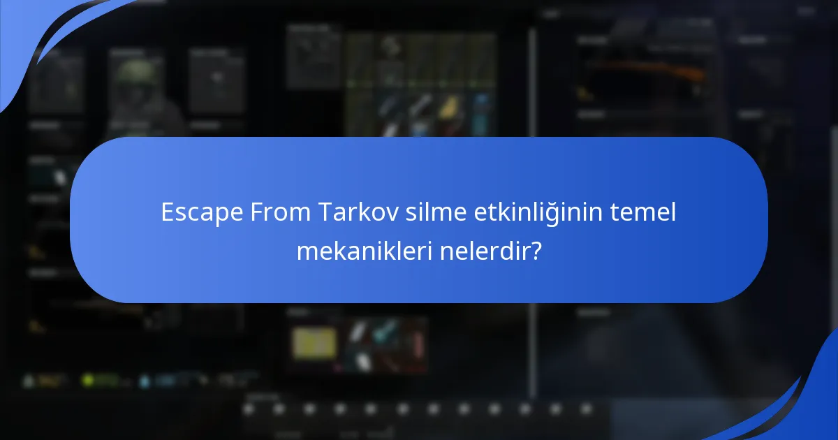 Oyuncular silme etkinliği sırasında hangi stratejileri kullanabilir?