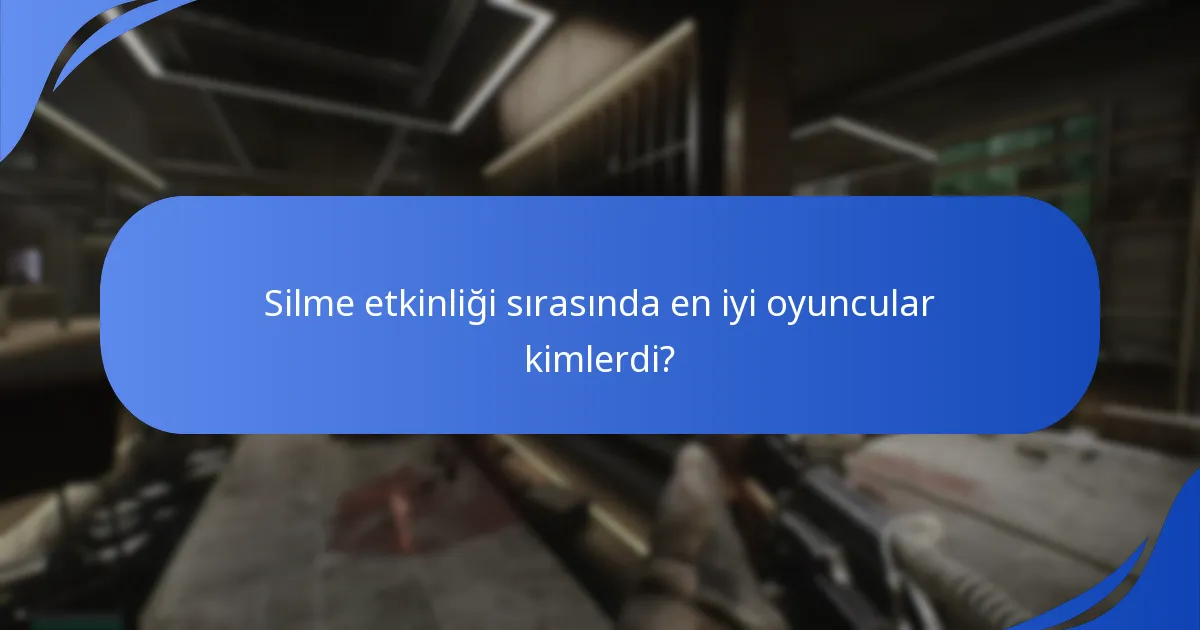 Silme etkinliği ödülleri önceki etkinliklerle nasıl karşılaştırılıyor?