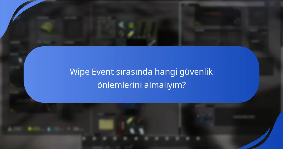 Wipe Event sırasında oltalama farkındalığı hakkında bilmem gerekenler nelerdir?
